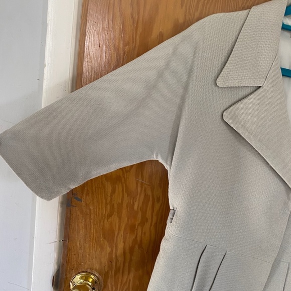 Marni pale gray/cream, linen jacket - lined - Picture 4 of 10